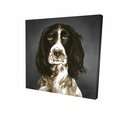 Fondo 32 x 32 in. Brown English Springer Spaniel-Print on Canvas FO2789512